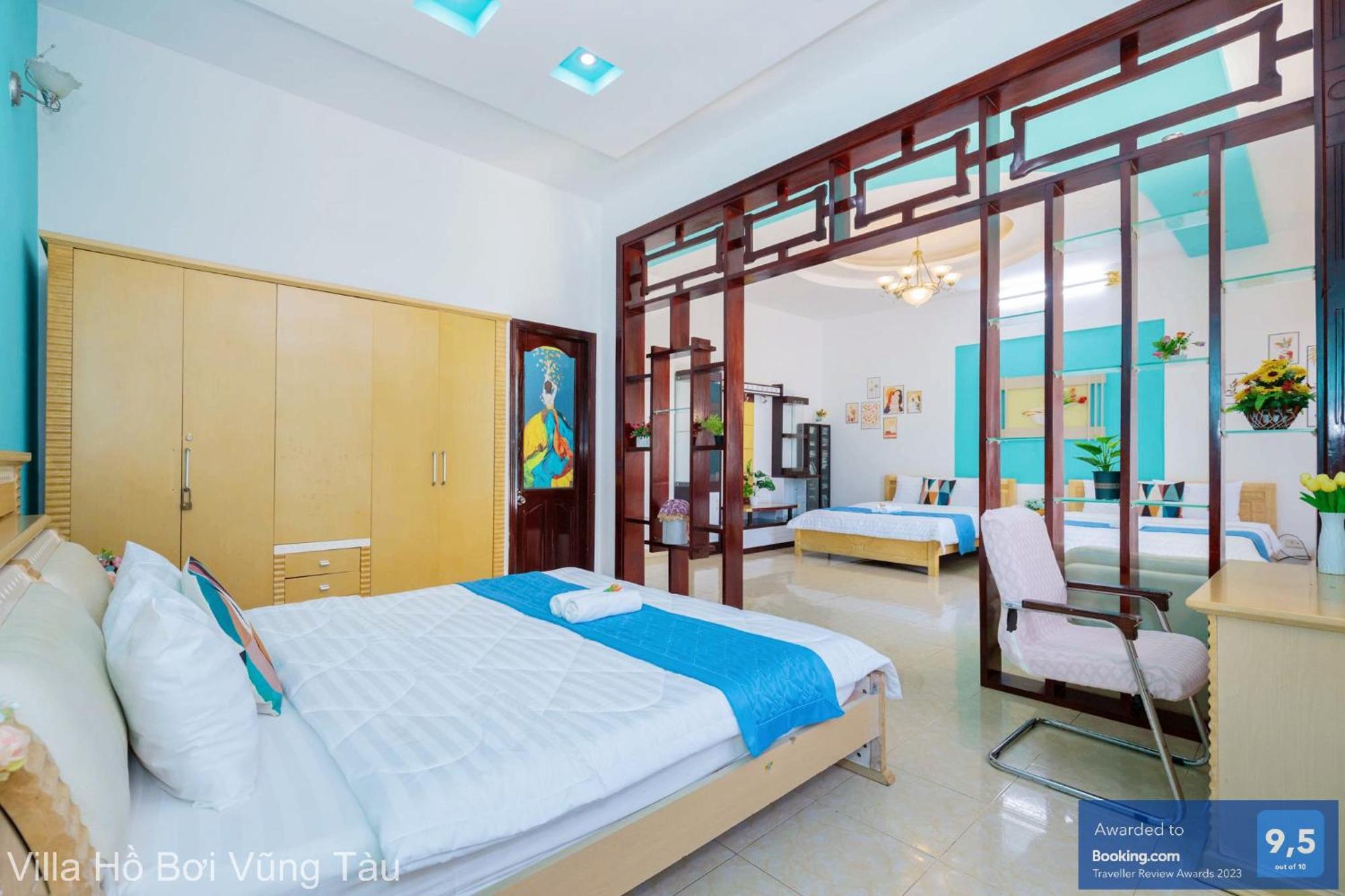 Villa San Vuon Gan Bien Bai Sau - Free Bida - Dan Karaoke Vung Tau Buitenkant foto