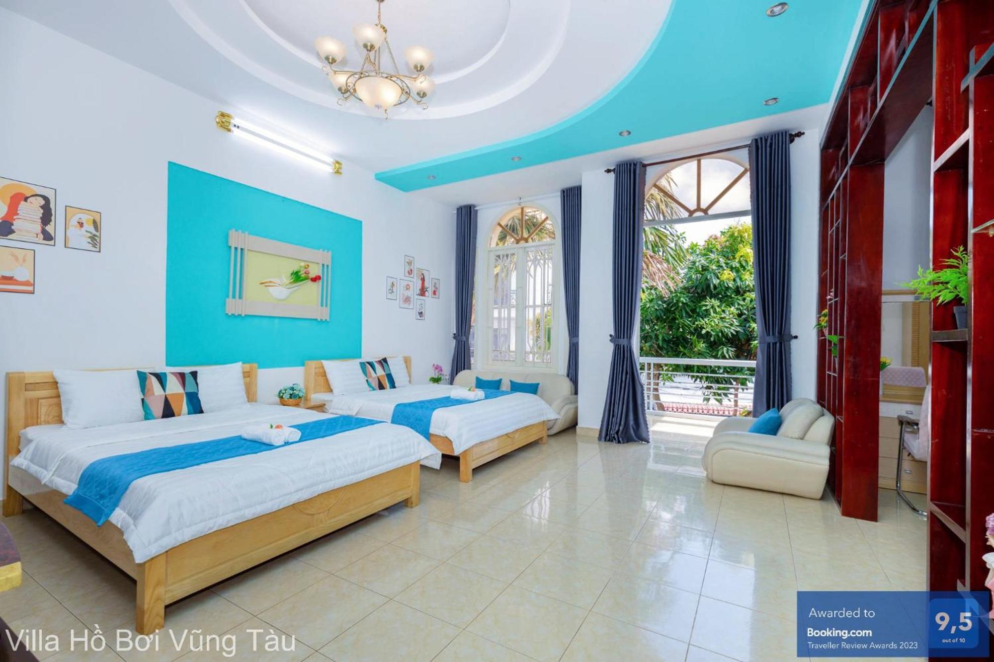 Villa San Vuon Gan Bien Bai Sau - Free Bida - Dan Karaoke Vung Tau Buitenkant foto