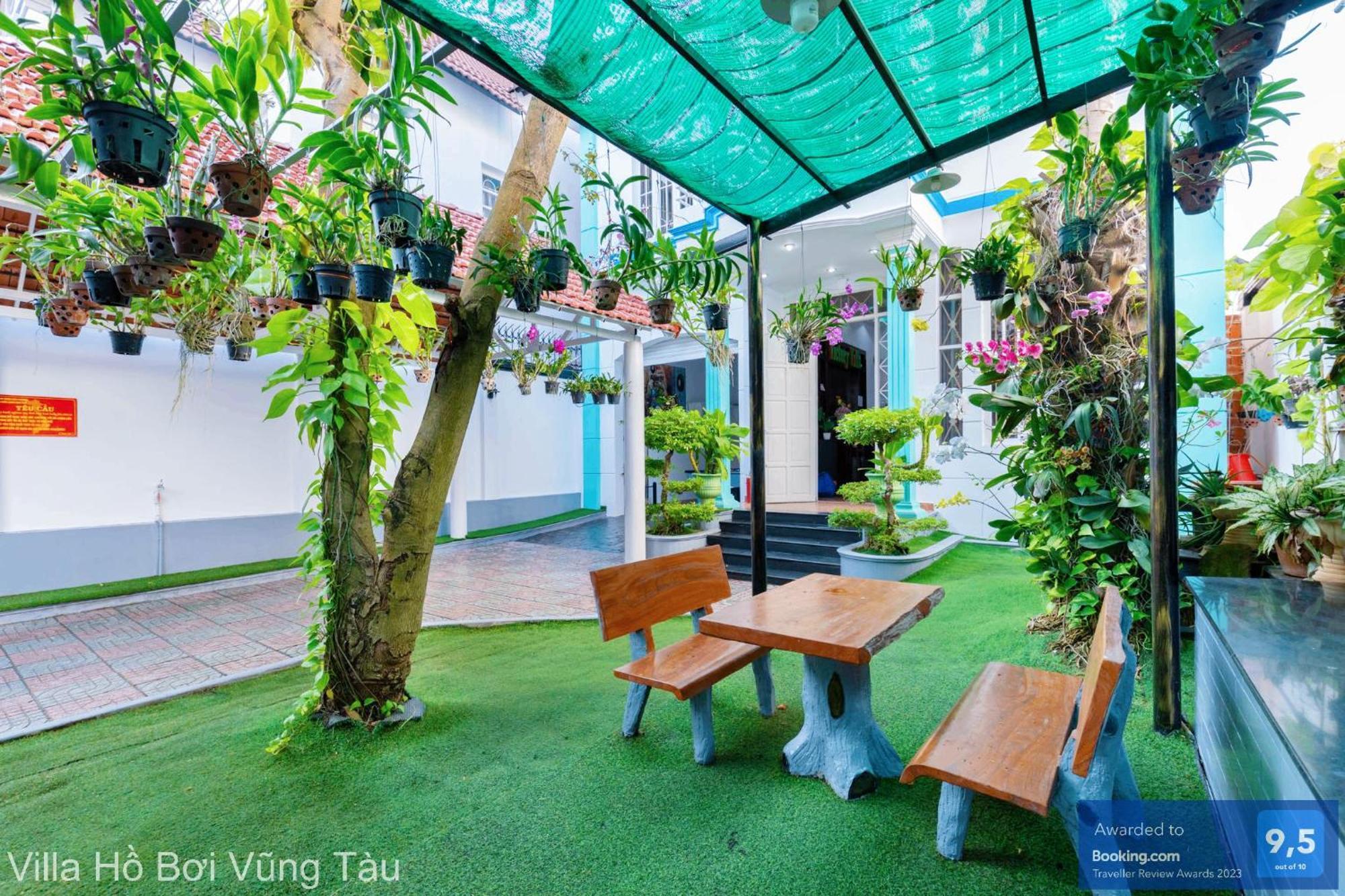 Villa San Vuon Gan Bien Bai Sau - Free Bida - Dan Karaoke Vung Tau Buitenkant foto