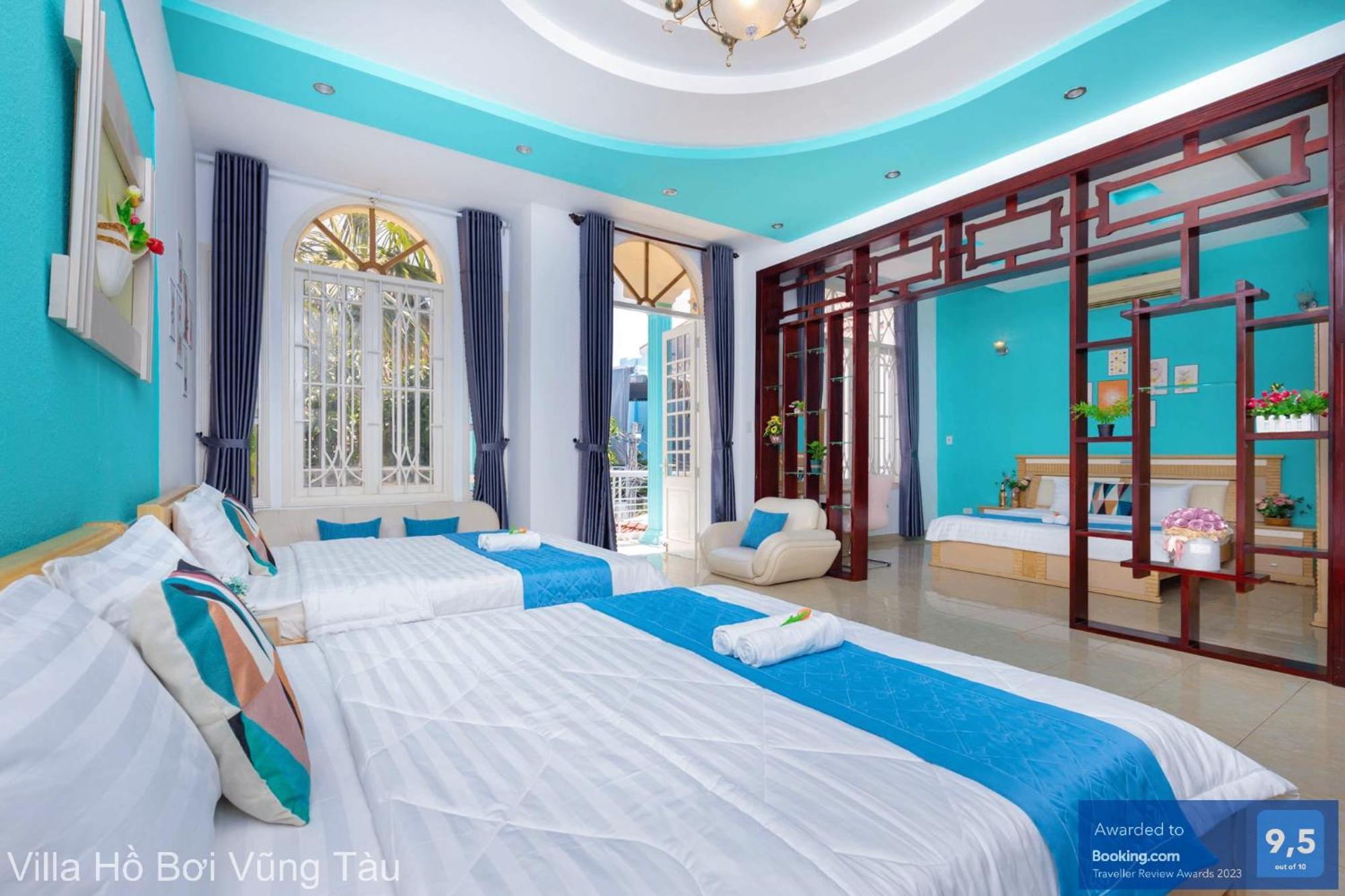 Villa San Vuon Gan Bien Bai Sau - Free Bida - Dan Karaoke Vung Tau Buitenkant foto