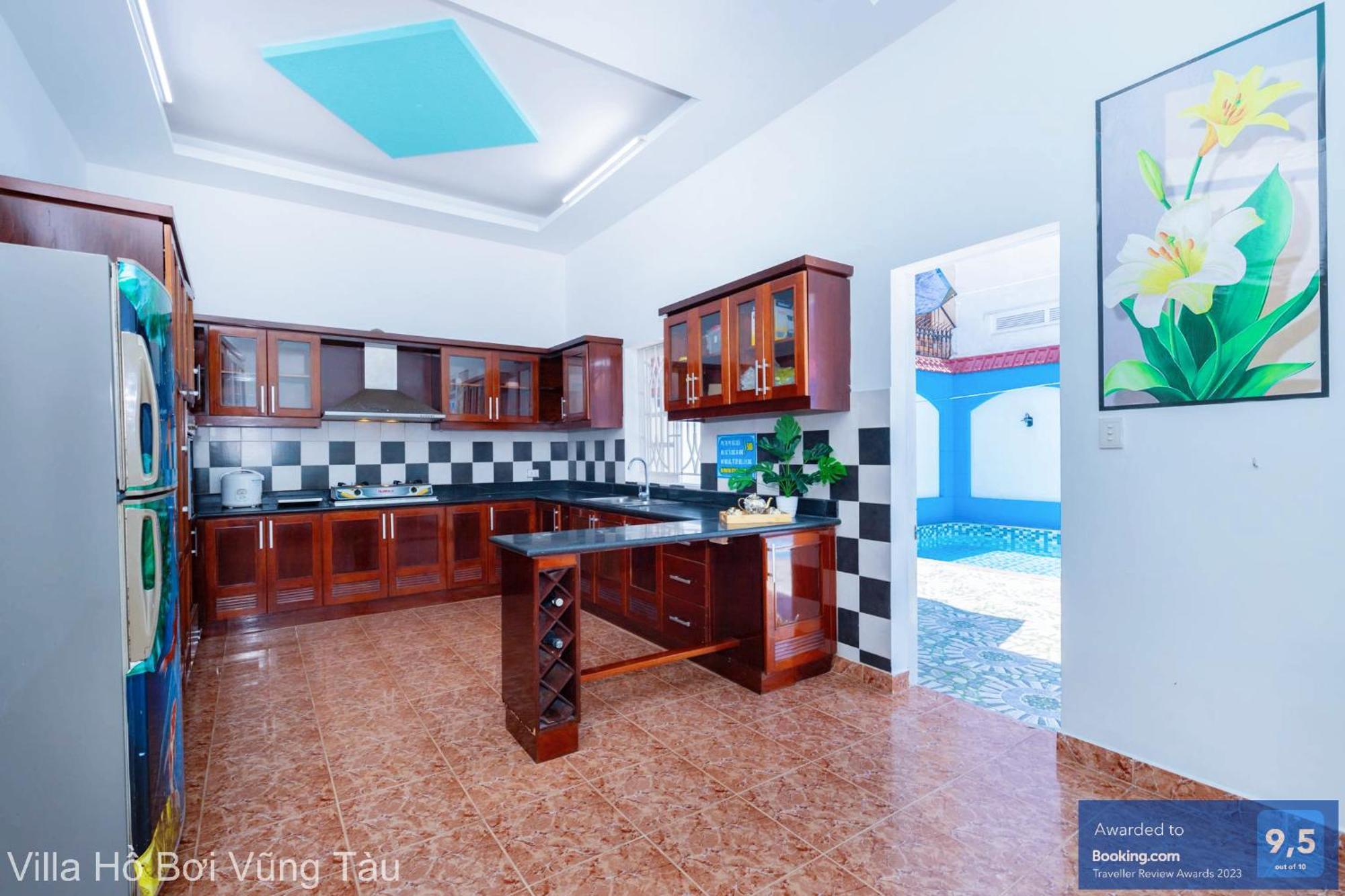 Villa San Vuon Gan Bien Bai Sau - Free Bida - Dan Karaoke Vung Tau Buitenkant foto